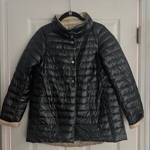 Knightsbridge Reversible lightweight 2- in-1 down Coat. NWT.